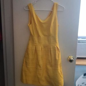 Bright Yellow Dress. Perfect for a summer wedding!